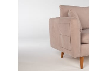 Espeut 3-sits Soffa - Brun - Möbler - Vardagsrum - Soffor - 3-sits soffor