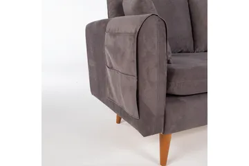 Espeut 3-sits Soffa - Grå - Möbler - Vardagsrum - Soffor - 3-sits soffor