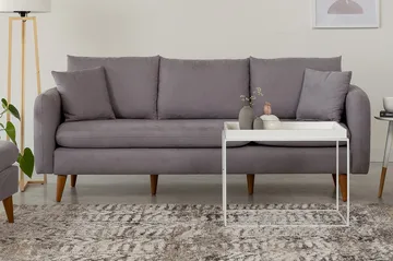 Espeut 3-sits Soffa - Grå - Möbler - Vardagsrum - Soffor - 3-sits soffor