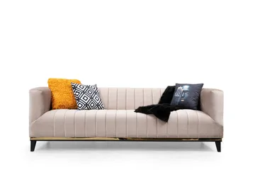 Esquimalt Soffa 3-sits - Beige - Möbler - Vardagsrum - Soffor - 3-sits soffor