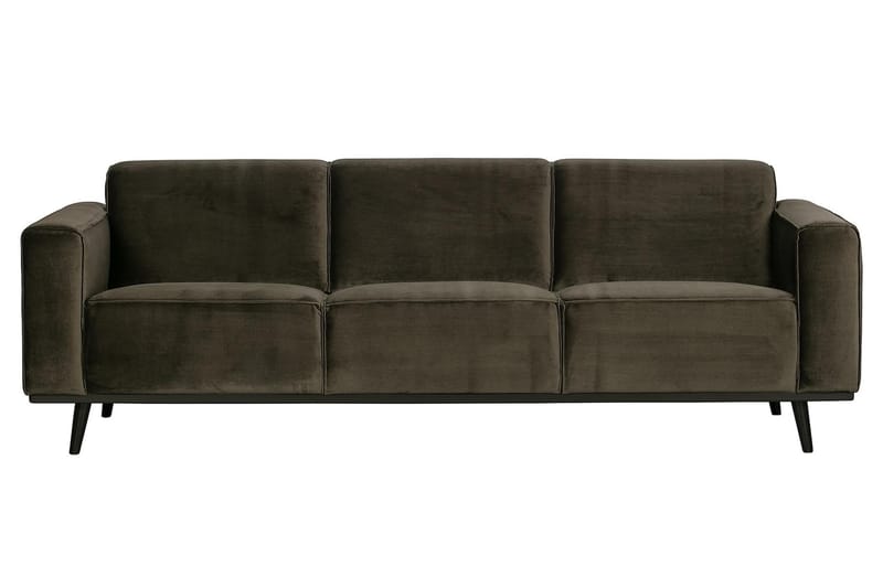 ESTADO 3-sits Soffa Sammet/Grön - Brun - Möbler - Vardagsrum - Soffor - 3-sits soffor