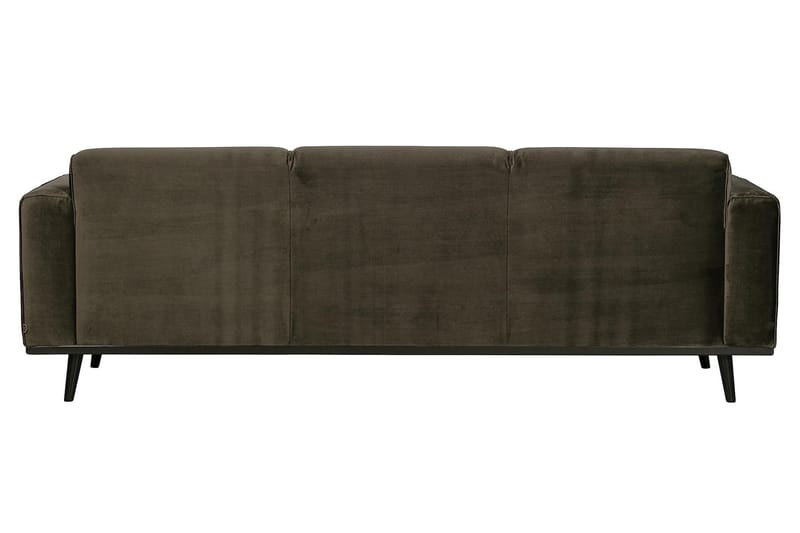 ESTADO 3-sits Soffa Sammet/Grön - Brun - Möbler - Vardagsrum - Soffor - 3-sits soffor