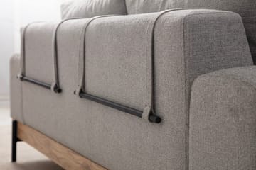 Eti Soffa 3-sits - Grå - Möbler - Vardagsrum - Soffor - 3-sits soffor