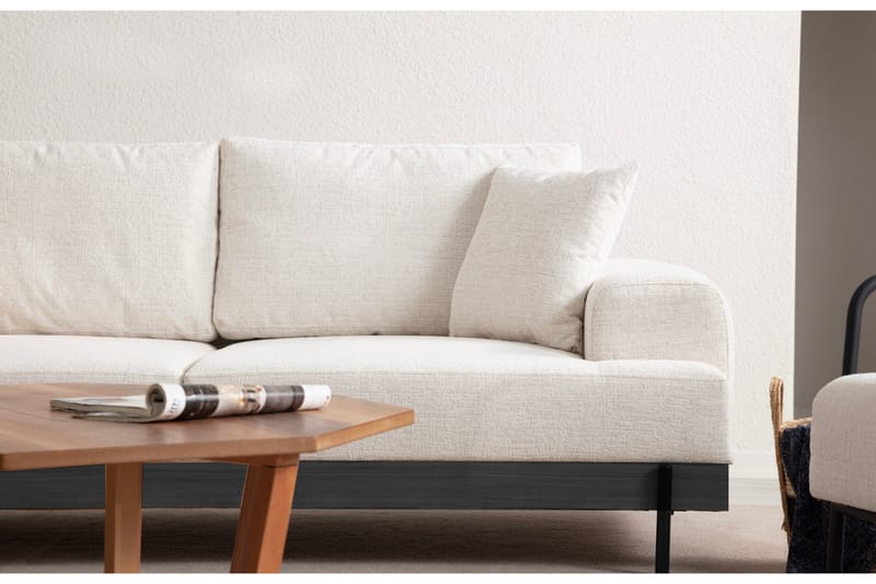 Eti Soffa 3-sits - Vit - Möbler - Vardagsrum - Soffor - 3-sits soffor