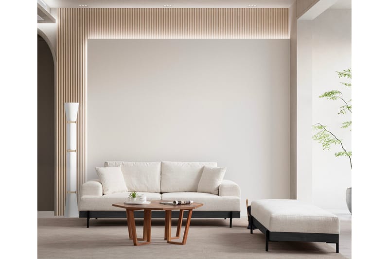 Eti Soffa 3-sits - Vit - Möbler - Vardagsrum - Soffor - 3-sits soffor