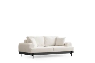 Eti Soffa 3-sits - Vit - Möbler - Vardagsrum - Soffor - 3-sits soffor