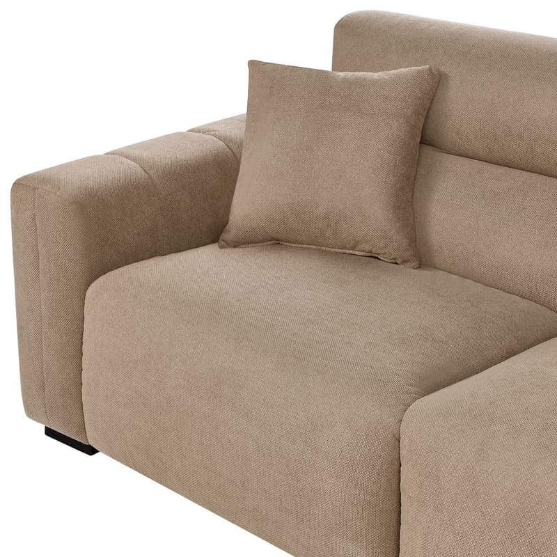 3-sits soffa Fauskan - Brun - Möbler - Vardagsrum - Soffor - 3-sits soffor