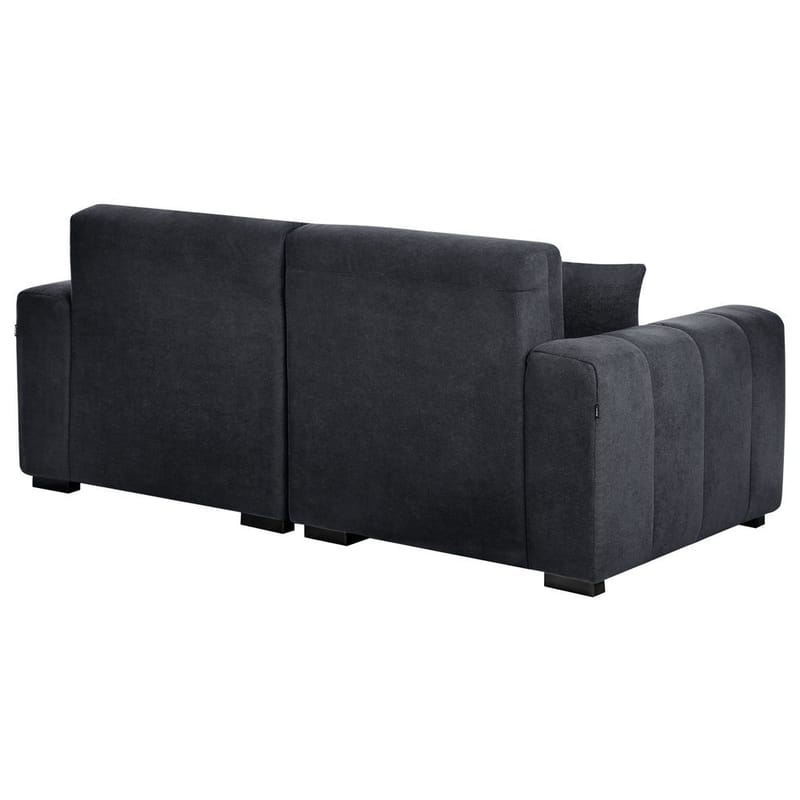 3-sits soffa Fauskan - Svart - Möbler - Vardagsrum - Soffor - 3-sits soffor