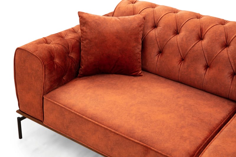 Featherston Soffa 3-sits Orange - 3-sits soffor