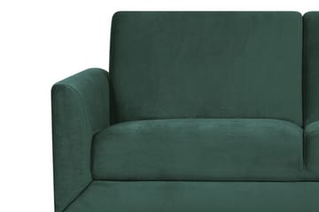 Fenes 3-sits Djup Sammetssoffa - Grön - Möbler - Vardagsrum - Soffor - 3-sits soffor