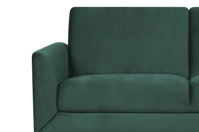 Fenes 3-sits Djup Sammetssoffa - Grön - Möbler - Vardagsrum - Soffor - 3-sits soffor