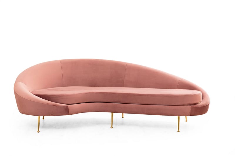 Ferryland Soffa 3-sits Rosa - Möbler - Vardagsrum - Soffor - 3-sits soffor