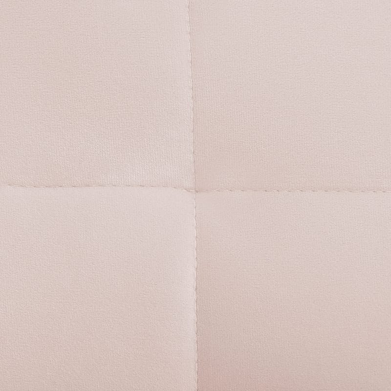 3-sits soffa Frederica - Rosa, guld/Sammet - Möbler - Vardagsrum - Soffor - Sammetssoffor