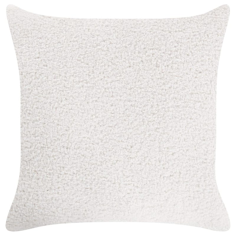 3-sits soffa Frederica - Vitt, guld/Bouclé - Möbler - Vardagsrum - Soffor - 3-sits soffor