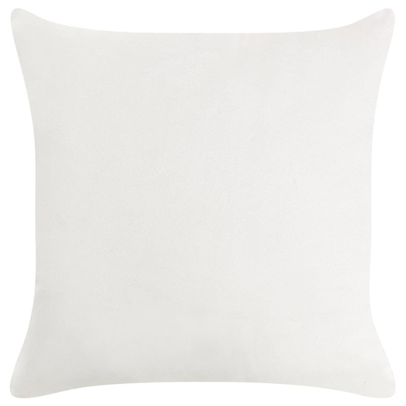 3-sits soffa Frederica - Vitt, guld/Sammet - Möbler - Vardagsrum - Soffor - Sammetssoffor