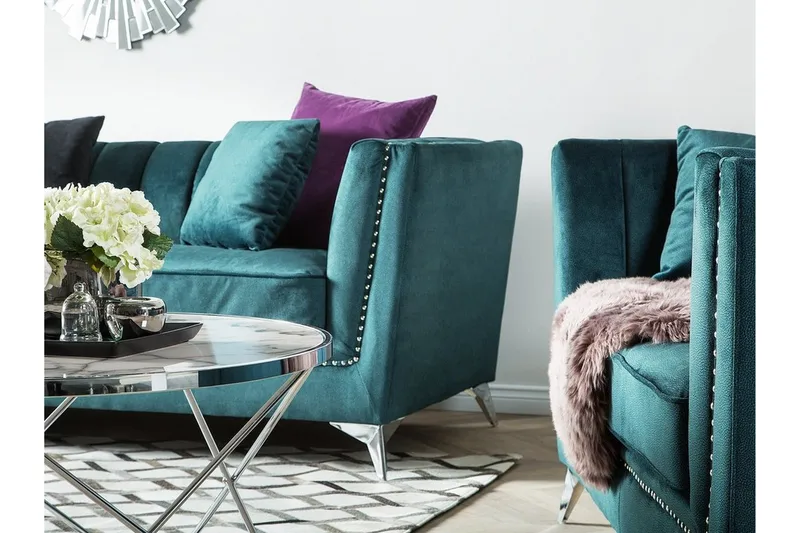 Gaula Soffa 3 Sits - Blå - Möbler - Vardagsrum - Soffor - 3-sits soffor