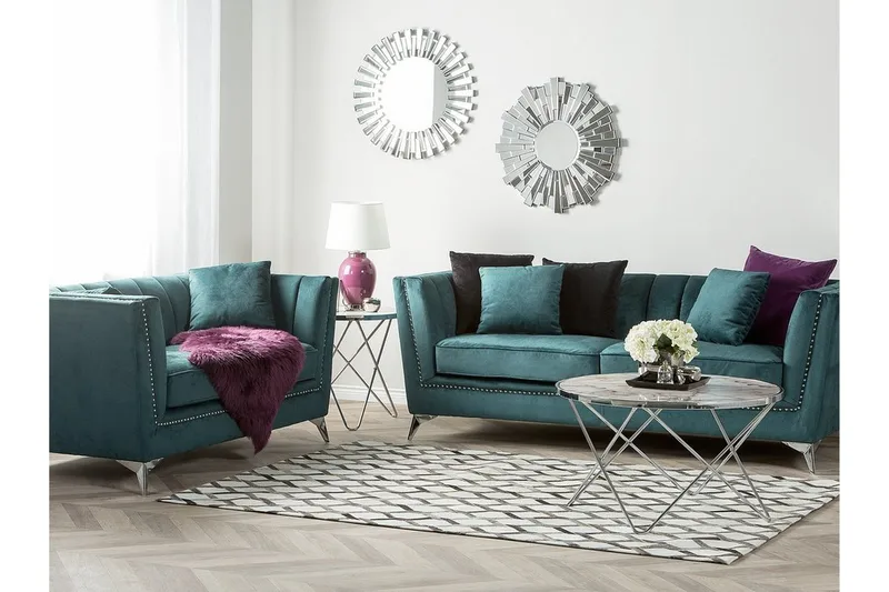 Gaula Soffa 3 Sits - Blå - Möbler - Vardagsrum - Soffor - 3-sits soffor