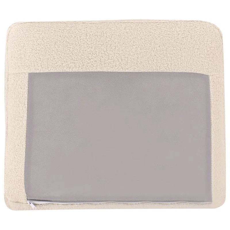 3-sits soffa Gavle - Beige, svart/Bouclé - Möbler - Vardagsrum - Soffor - 3-sits soffor