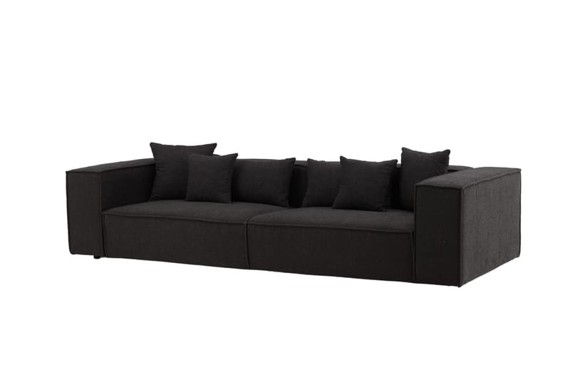 Gillholmen Soffa 3-sits - Svart/Mörkgrå - Möbler - Vardagsrum - Soffor - 3-sits soffor
