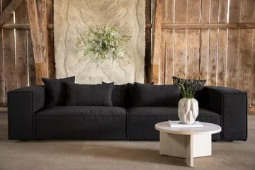 Gillholmen Soffa 3-sits - Svart/Mörkgrå - Möbler - Vardagsrum - Soffor - 3-sits soffor