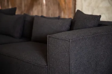 Gillholmen Soffa 3-sits - Svart/Mörkgrå - Möbler - Vardagsrum - Soffor - 3-sits soffor