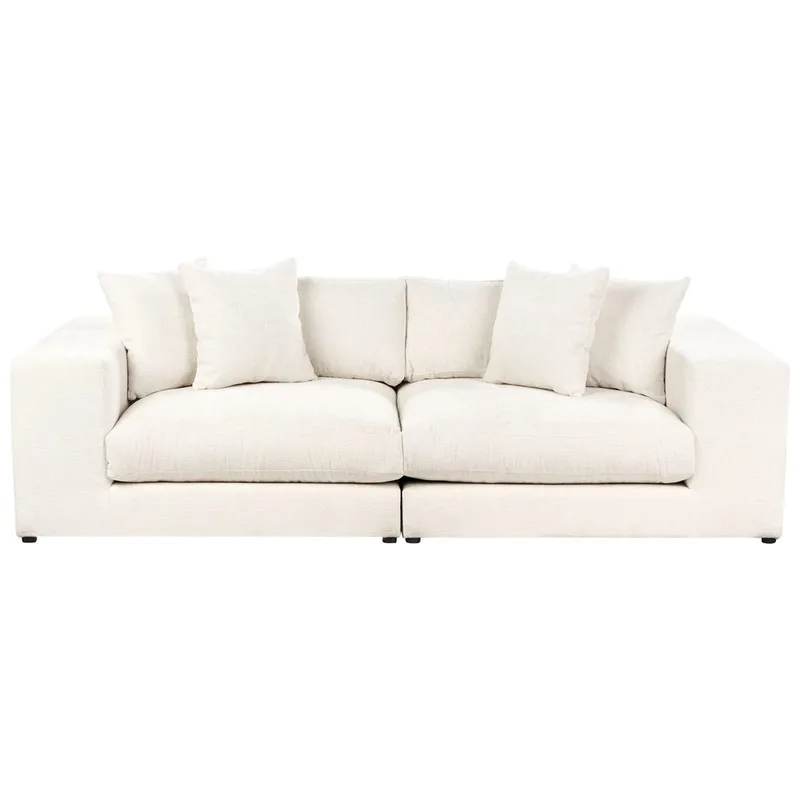 3-sits soffa Glorvika Ii, Vit