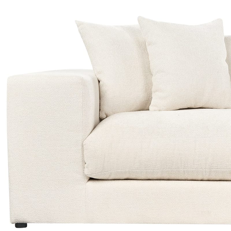 3-sits soffa Glorvika Ii - Vit - Möbler - Vardagsrum - Soffor - 3-sits soffor