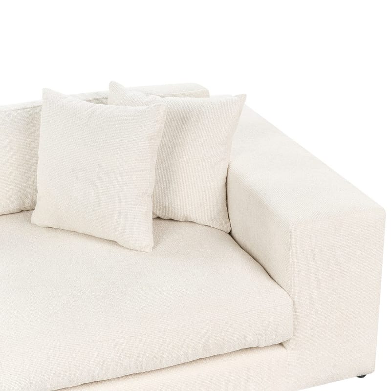 3-sits soffa Glorvika Ii - Vit - Möbler - Vardagsrum - Soffor - 3-sits soffor