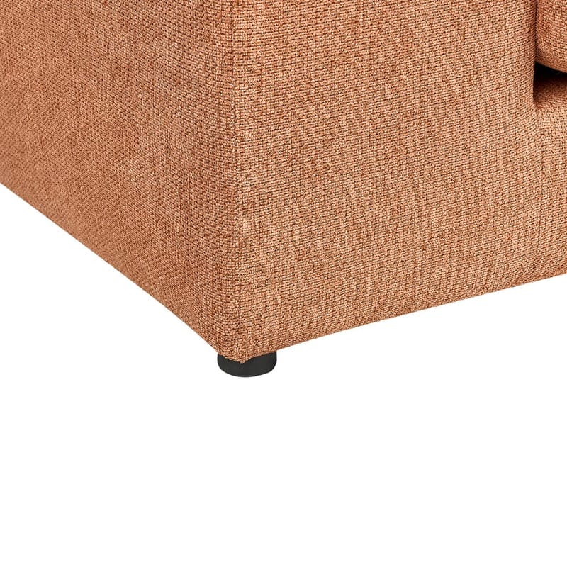 3-sits soffa Glorvika - Orange - Möbler - Vardagsrum - Soffor - 3-sits soffor