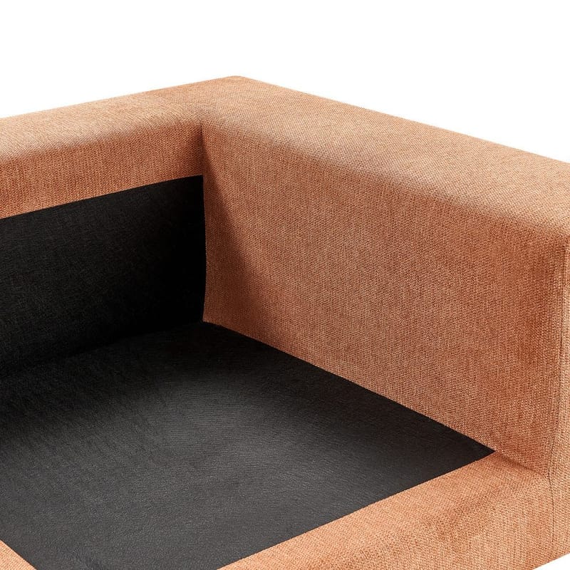 3-sits soffa Glorvika - Orange - Möbler - Vardagsrum - Soffor - 3-sits soffor