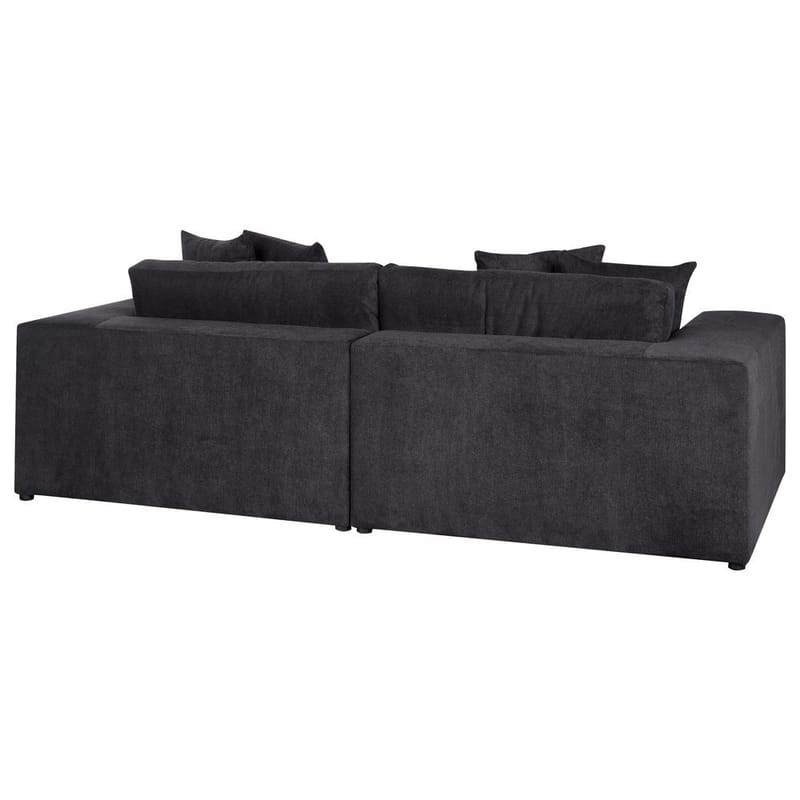 3-sits soffa Glorvika - Svart - Möbler - Vardagsrum - Soffor - 3-sits soffor