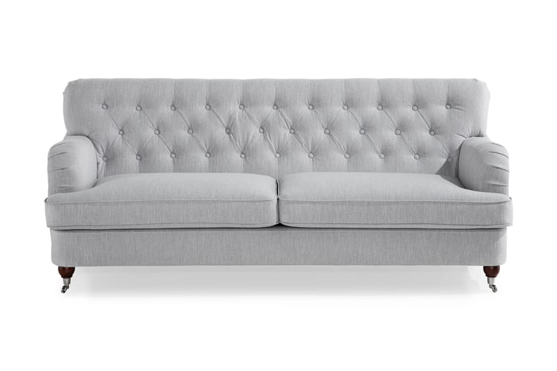 Howard 3-sits Tygsoffa - Grå - Möbler - Vardagsrum - Soffor - 3-sits soffor