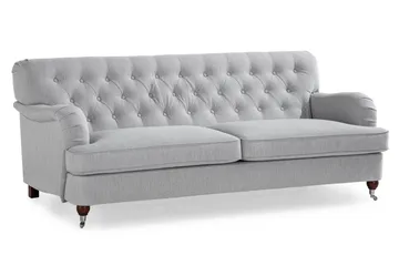Howard 3-sits Tygsoffa - Grå - Möbler - Vardagsrum - Soffor - 3-sits soffor