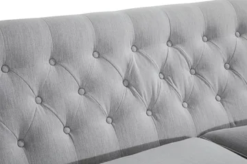 Howard 3-sits Tygsoffa - Grå - Möbler - Vardagsrum - Soffor - 3-sits soffor