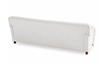 Howard Riviera 3-sits Svängd Tygsoffa - Ljusgrå - Möbler - Vardagsrum - Soffor - 3-sits soffor
