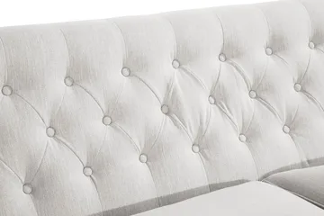 Howard Riviera 3-sits Tygsoffa - Ljusgrå - Möbler - Vardagsrum - Soffor - 3-sits soffor