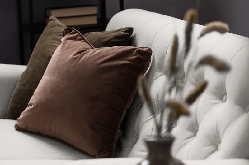 Howard Riviera 3-sits Tygsoffa - Ljusgrå - Möbler - Vardagsrum - Soffor - 3-sits soffor