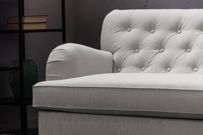 Howard Riviera 3-sits Tygsoffa - Ljusgrå - Möbler - Vardagsrum - Soffor - 3-sits soffor