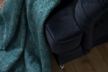 Howard soffa utan divan & schäslong Bloomington Howard Classic Sammetssoffa 3,5-sits Vera 4, Blå Sammet - Möbler - Vardagsrum - Soffor - 3-sits soffor