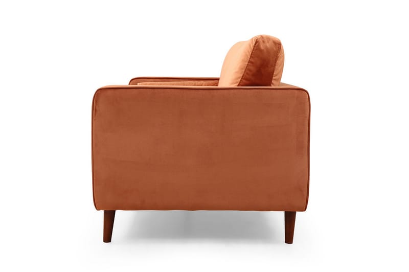 HUOWOOD Soffa 3-sits Orange - Möbler - Vardagsrum - Soffor - 3-sits soffor