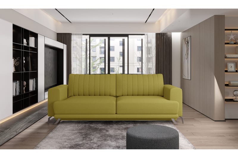 Jalissia 3-sits Soffa, Gul
