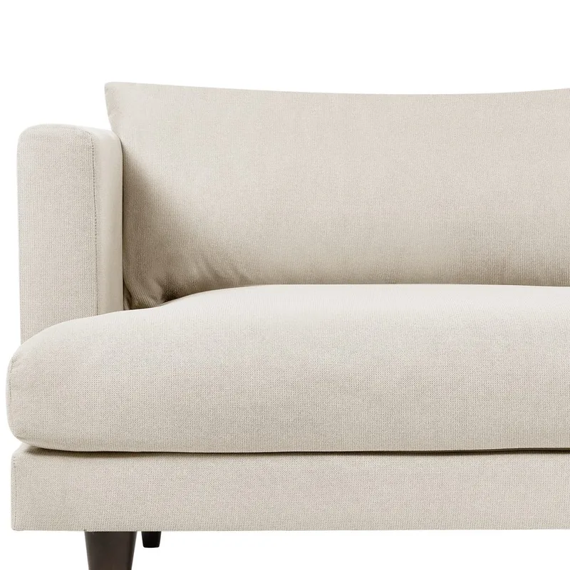 3-sits soffa Jarpen - Beige, mörkt trä - Möbler - Vardagsrum - Soffor - 3-sits soffor