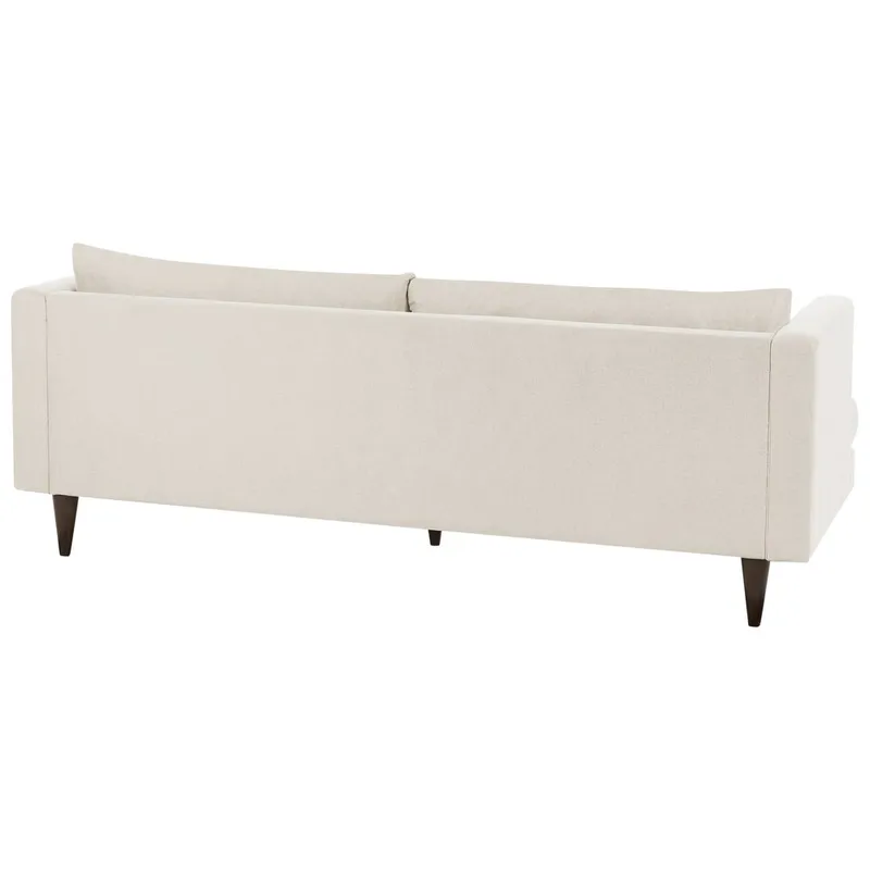 3-sits soffa Jarpen - Beige, mörkt trä - Möbler - Vardagsrum - Soffor - 3-sits soffor