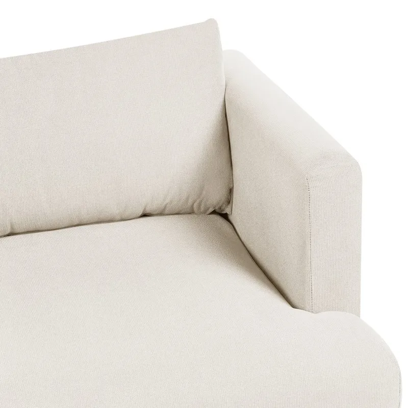 3-sits soffa Jarpen - Beige, mörkt trä - Möbler - Vardagsrum - Soffor - 3-sits soffor