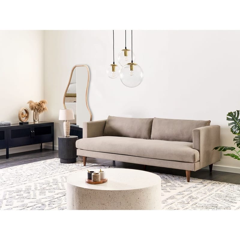 3-sits soffa Jarpen - Brunt, mörkt trä - Möbler - Vardagsrum - Soffor - 3-sits soffor