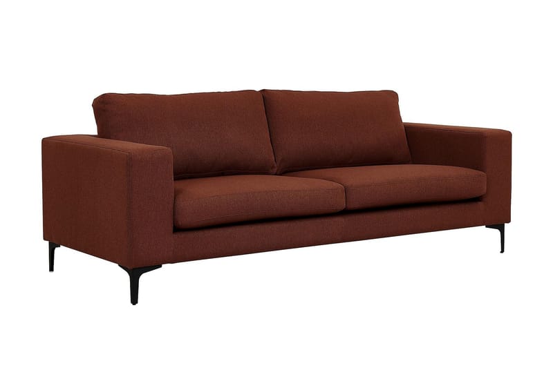 Johana 3-sits Soffa - Röd - Möbler - Vardagsrum - Soffor - 3-sits soffor