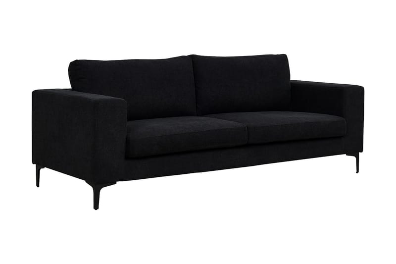 Johana 3-sits soffa - Svart - Möbler - Vardagsrum - Soffor - 3-sits soffor