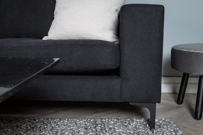 Johana 3-sits soffa - Svart - Möbler - Vardagsrum - Soffor - 3-sits soffor