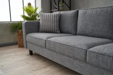 Kaletea Soffa 3-sits - Grå - Möbler - Vardagsrum - Soffor - 3-sits soffor