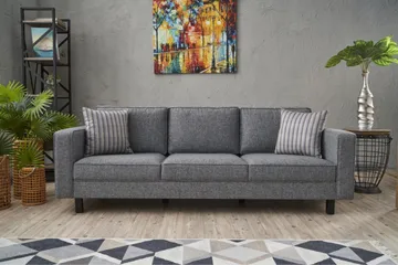 Kaletea Soffa 3-sits - Grå - Möbler - Vardagsrum - Soffor - 3-sits soffor